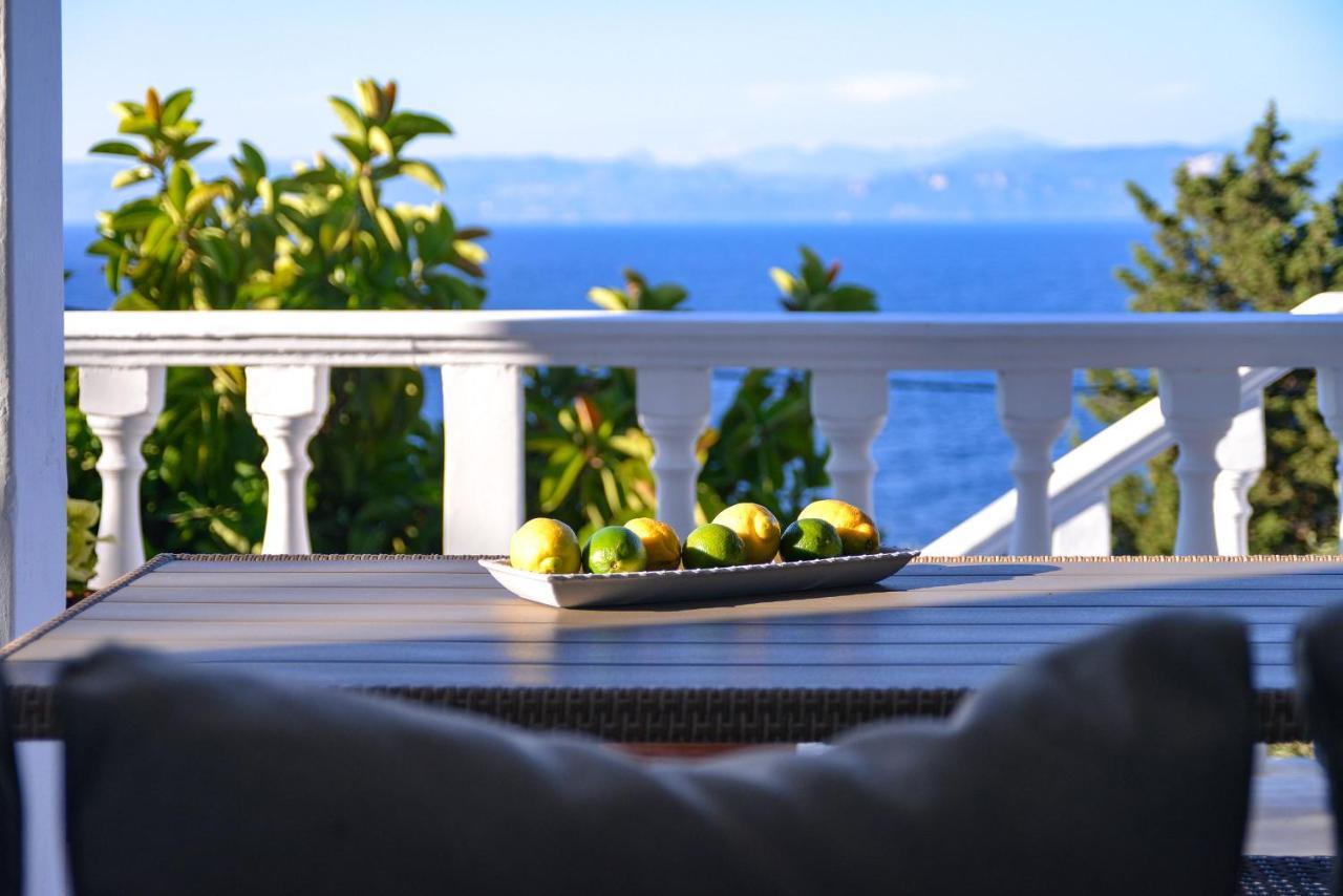 New! Paxoswhite Sea View Apartments & Studios! ガイオス エクステリア 写真